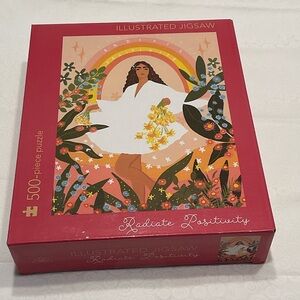 Radiate Positivity Illustrated Jigsaw Puzzle